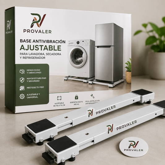 Soporte Antivibración Ajustable para Electrodomésticos