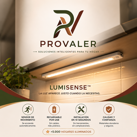 LumiSense™ | Barra LED Inteligente con Sensor de Movimiento
